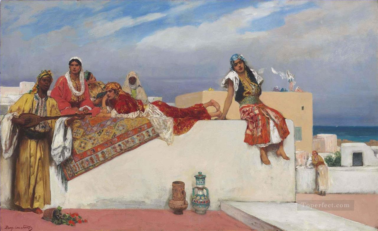 An Afternoon Idyll Jean Joseph Benjamin Constant Orientalist Oil Paintings